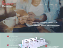 Tablet Screenshot of inboundmanagement.com